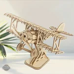 Avion décoratif Steampunk à assembler soi-même