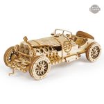 Maquette en bois voiture DIY steampunk