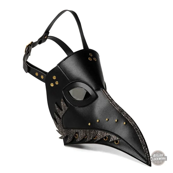 Accessoire gothique en cuir pour un look steampunk