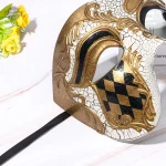 Masque de fantôme pour soirées costumées