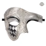 Style dandy steampunk avec masque de fantôme