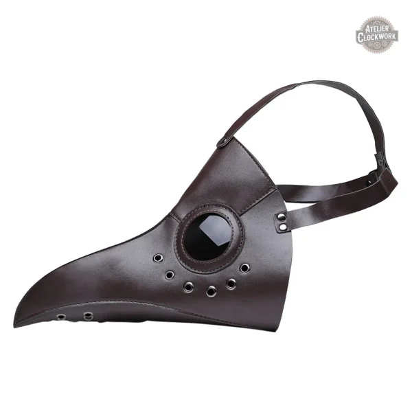 Masque de la Peste avec long bec, style vintage