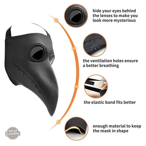 Masque steampunk tendance pour une touche rétro