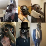 Masque Peste et rivets, idéal pour les événements thématiques