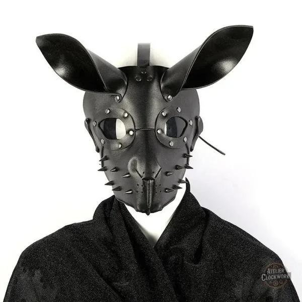 masque-du-lapin-steampunk-1 Masque Steampunk Lapin, accessoire original