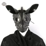 Détails élégants sur un masque steampunk unique