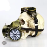 Masque Nucléaire Cosplay AtomPunk pour le style Steampunk
