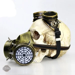 Masque Nucléaire Cosplay AtomPunk pour le style Steampunk