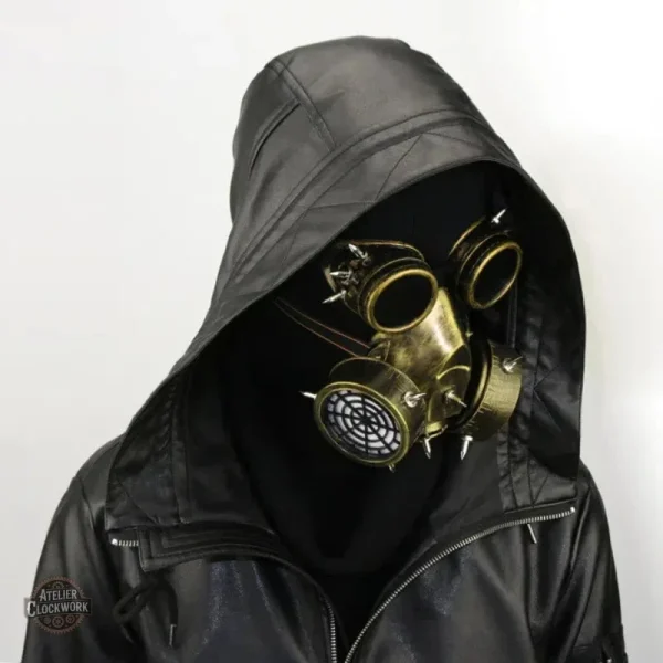 Masque Nucléaire pour événements et conventions Steampunk