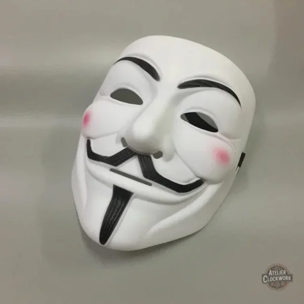 Masque de déguisement Anonymous - style vintage