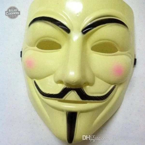 Masque Anonymous en version stylisée et unique