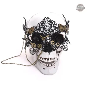 Masque Steampunk - Loup des Doges, style unique et audacieux