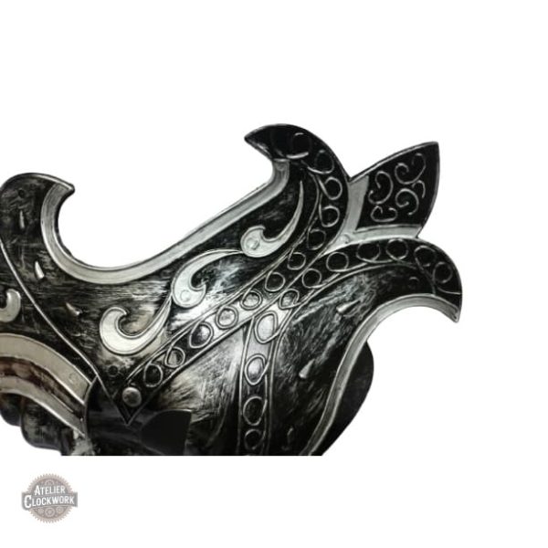 Détails mécaniques sur masque de fête Mascarade