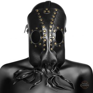 Masque steampunk avec motifs de pieuvre