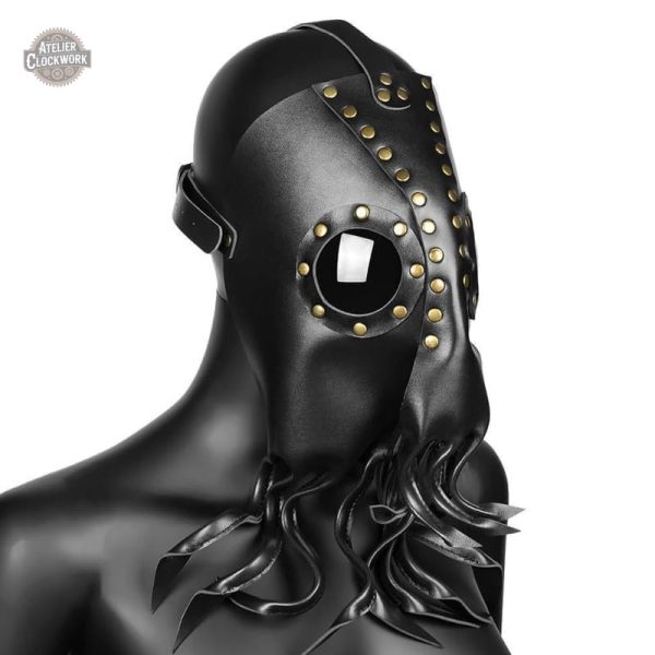 Masque inspiré de la pieuvre pour style steampunk