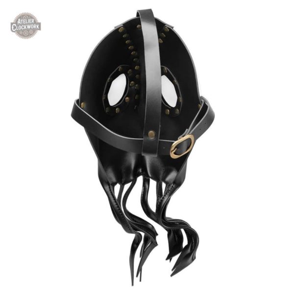 Masque artistique pieuvre, look steampunk distinctif