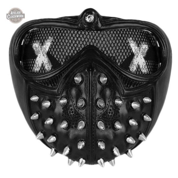 Masque futuriste avec influences punk