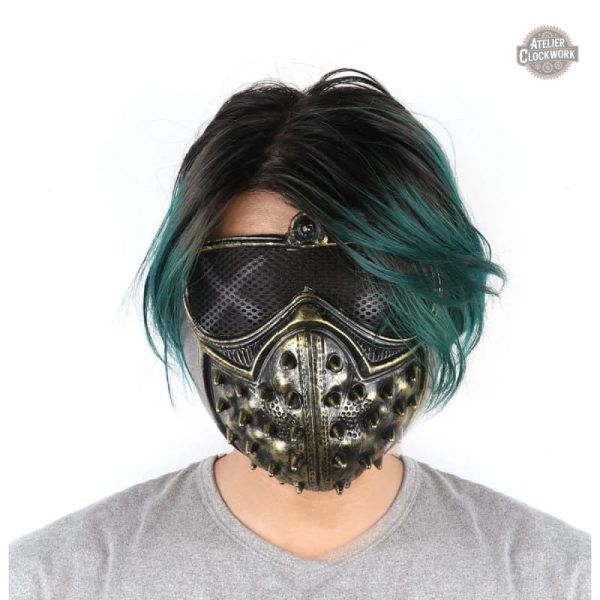 Masque Steampunk inspiré du punk
