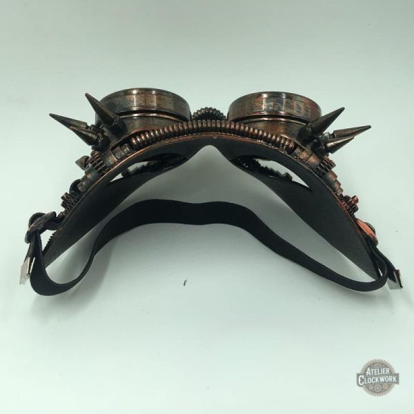 Masque de soudeur inspiré du style Steampunk