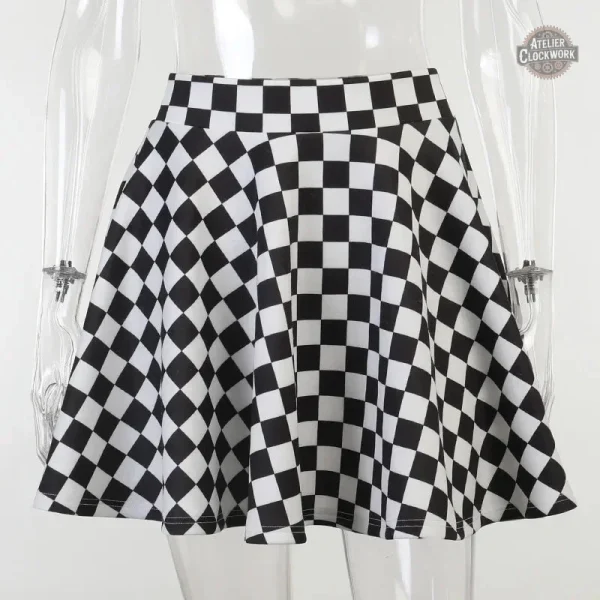 Look audacieux avec la jupe Cruella au design inspiré du passé