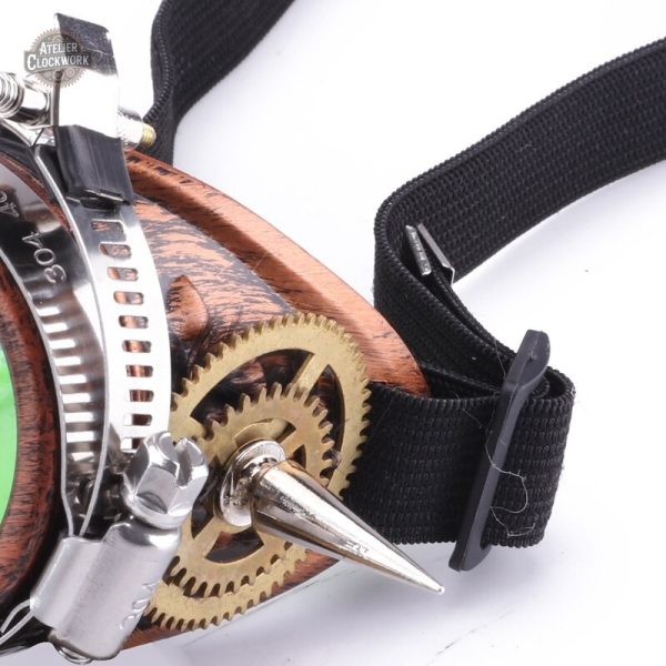 Accessoire de costume : monocle avec loupes stylées