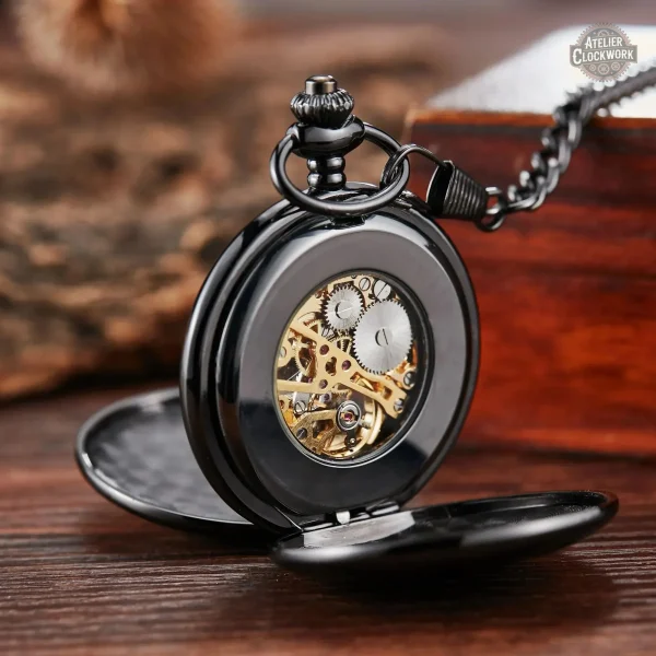 Élégante montre à clapet pour les amateurs de style