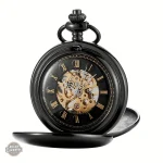 Design sobre et chic pour une montre à gousset
