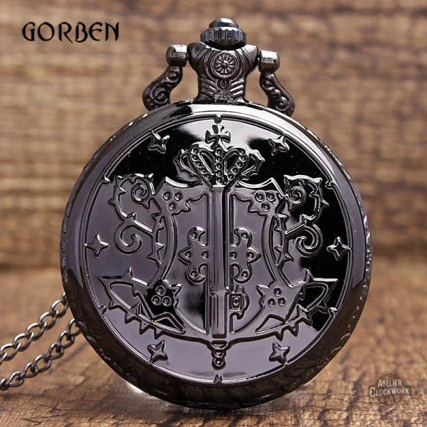 Montre à gousset classique avec touche alchimique