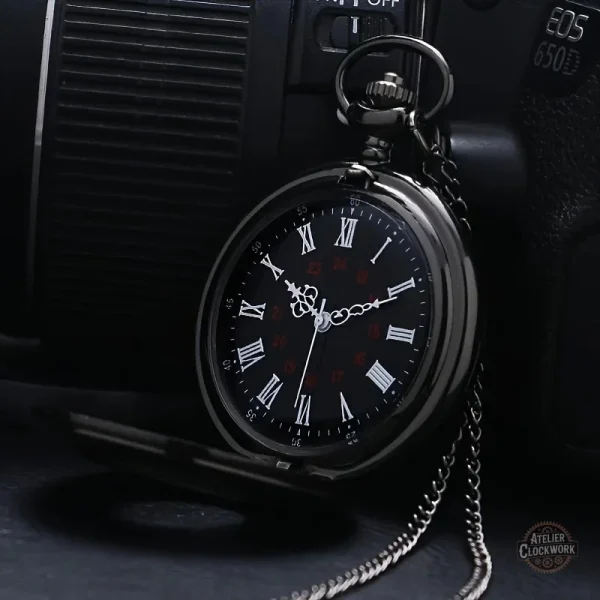 Montre à Gousset classique homme, design raffiné Victoria
