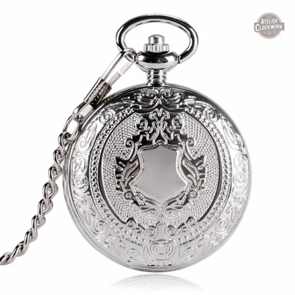 Montre à Gousset Argent Dandy Steampunk élégante
