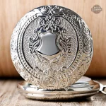 Garde-temps intemporel en argent au style steampunk