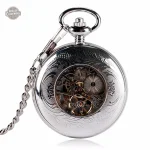Montre à gousset en argent, un classique revisité