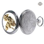 Montre à gousset avec design Cheval authentique