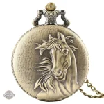 Montre à gousset Stallion design vintage