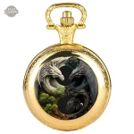 Montre à gousset dragon, style raffiné