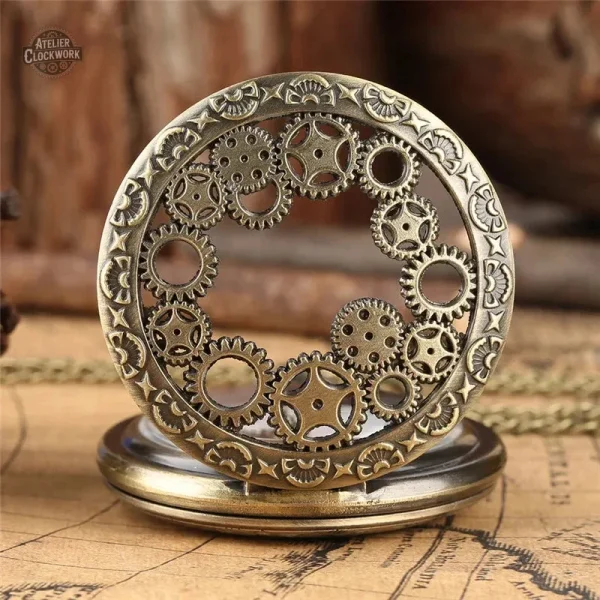 Accessoire horloger steampunk, harmonie entre passé et futur