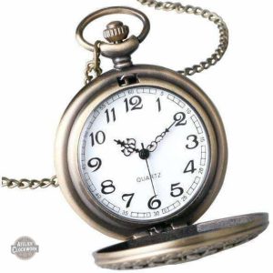 Montre à gousset au design romantique