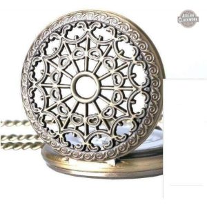 Accessoire vintage : montre à gousset gothique