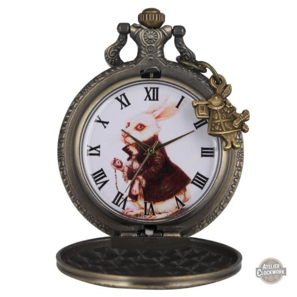 Garde-temps Lapin d'Alice au Pays des Merveilles