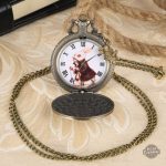 Montre à gousset élégante avec motif de Lapin