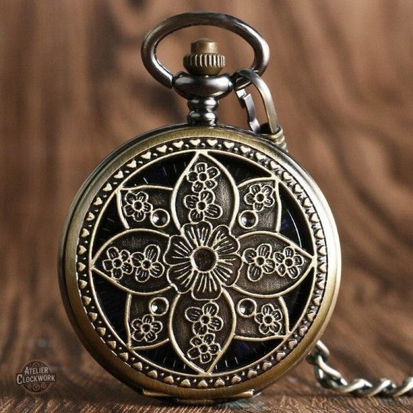 Montre à Gousset au style rétro et raffiné