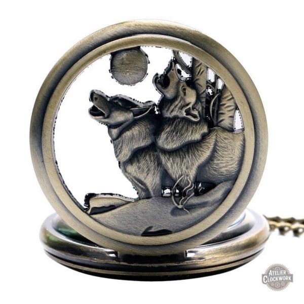Garde-temps classique Montre à Gousset Loup