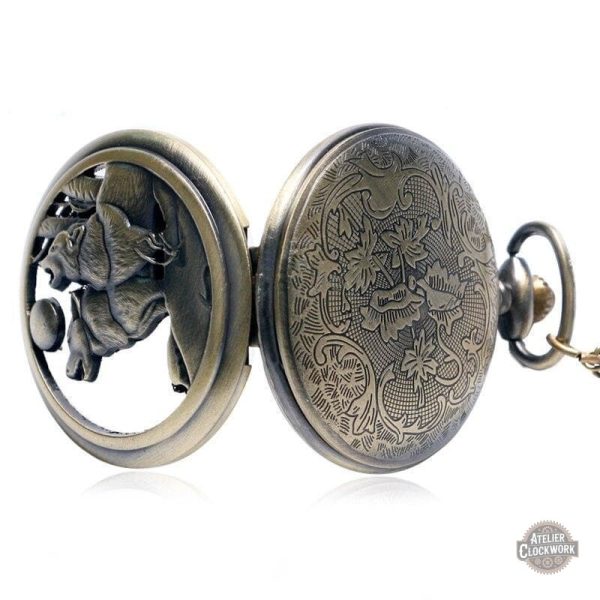 Montre Loup à Gousset, un symbole d'élégance