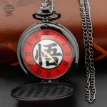 Montre à Gousset Kanji avec design inspiré du manga
