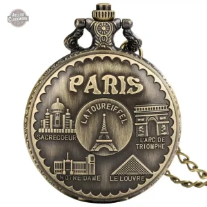 Montre à Gousset Paris Steampunk, élégance intemporelle