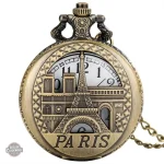 Style Steampunk, montre à gousset artisanale