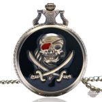 Montre à gousset Tortuga pour passionnés de pirates