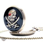 Garde-temps vintage inspiré par l'univers des pirates