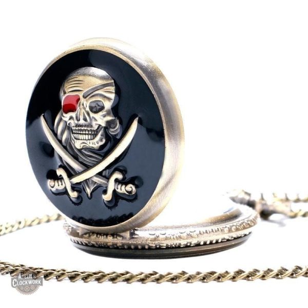 Garde-temps vintage inspiré par l'univers des pirates