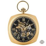 Montre Gousset Plaqué Or - Carré Français